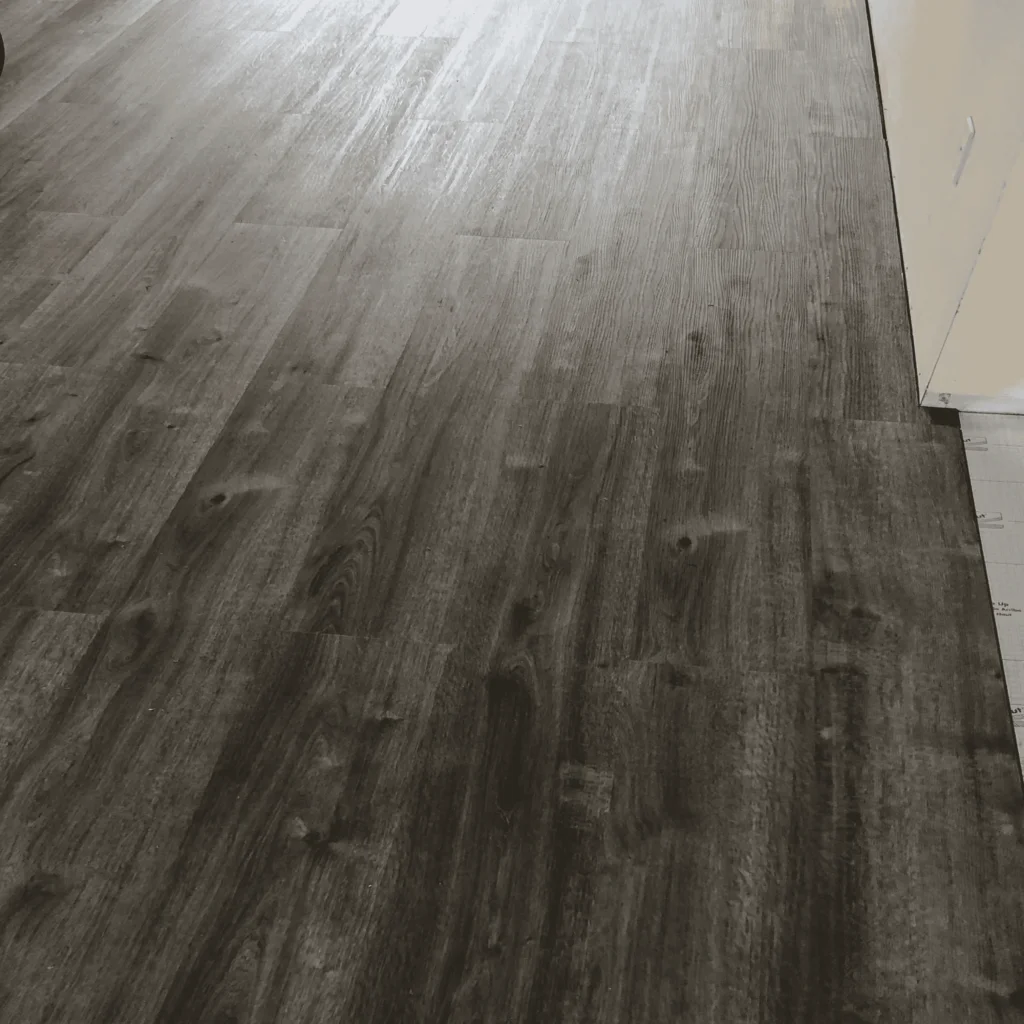 Vinyl Floor Installation